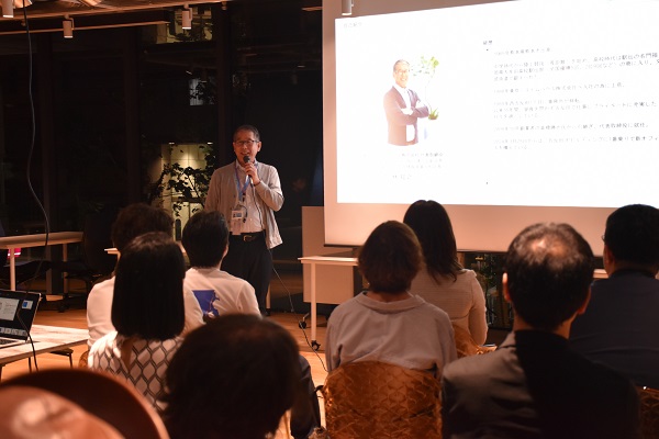 代表取締役の林が「品川区100人カイギ」に登壇しました